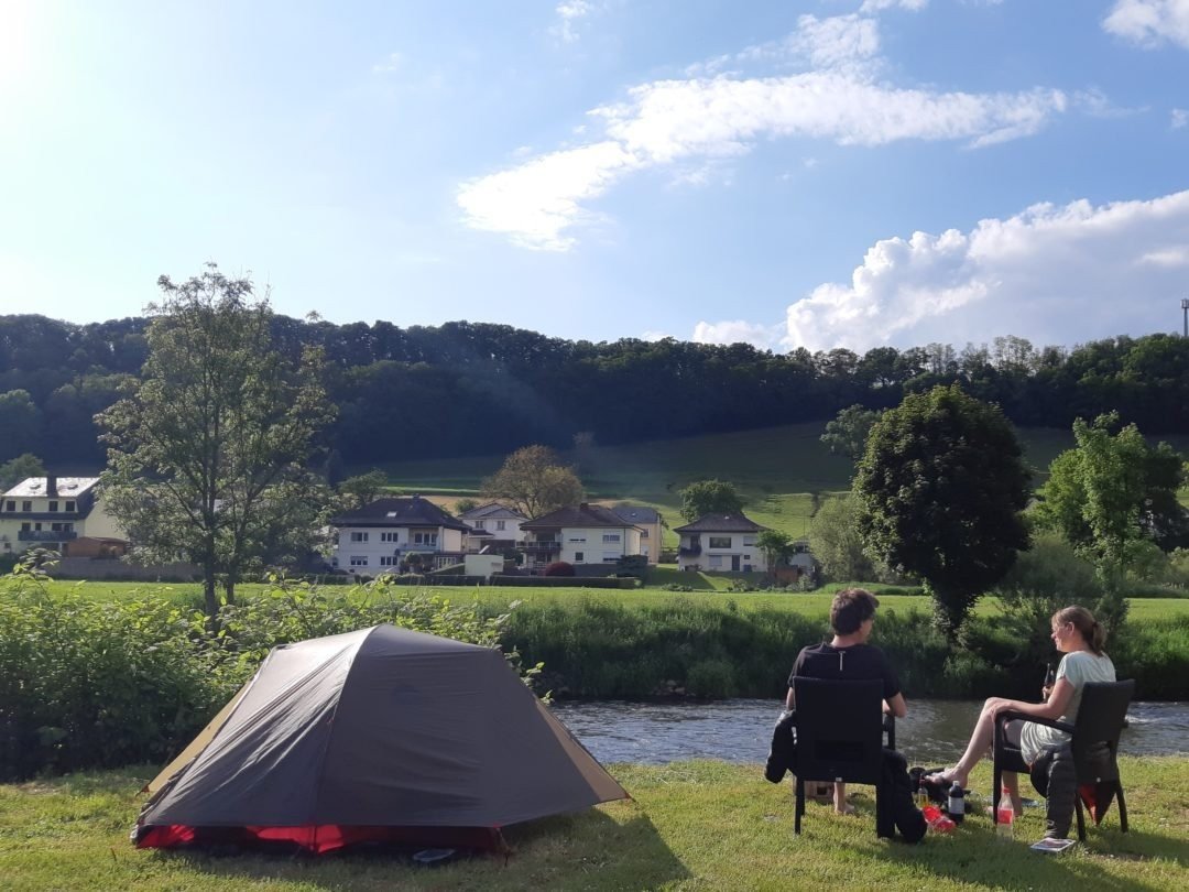 Camping in Luxemburg aan rivier