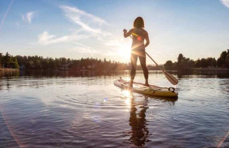 Suppen op Lac de la Haute Sure